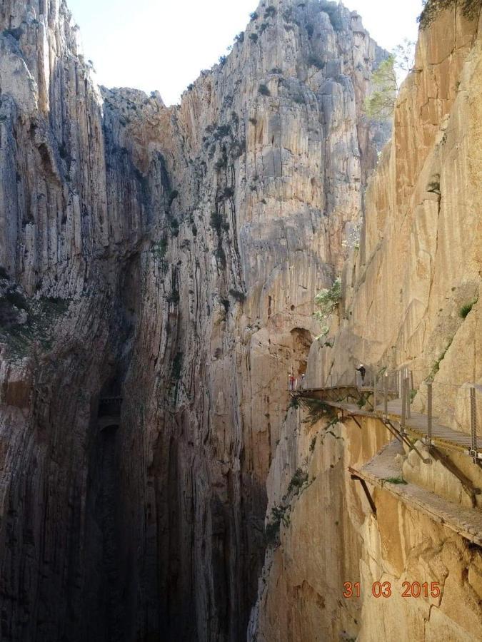 Alojamiento Rural El Paraiso Del Chorro Luaran gambar